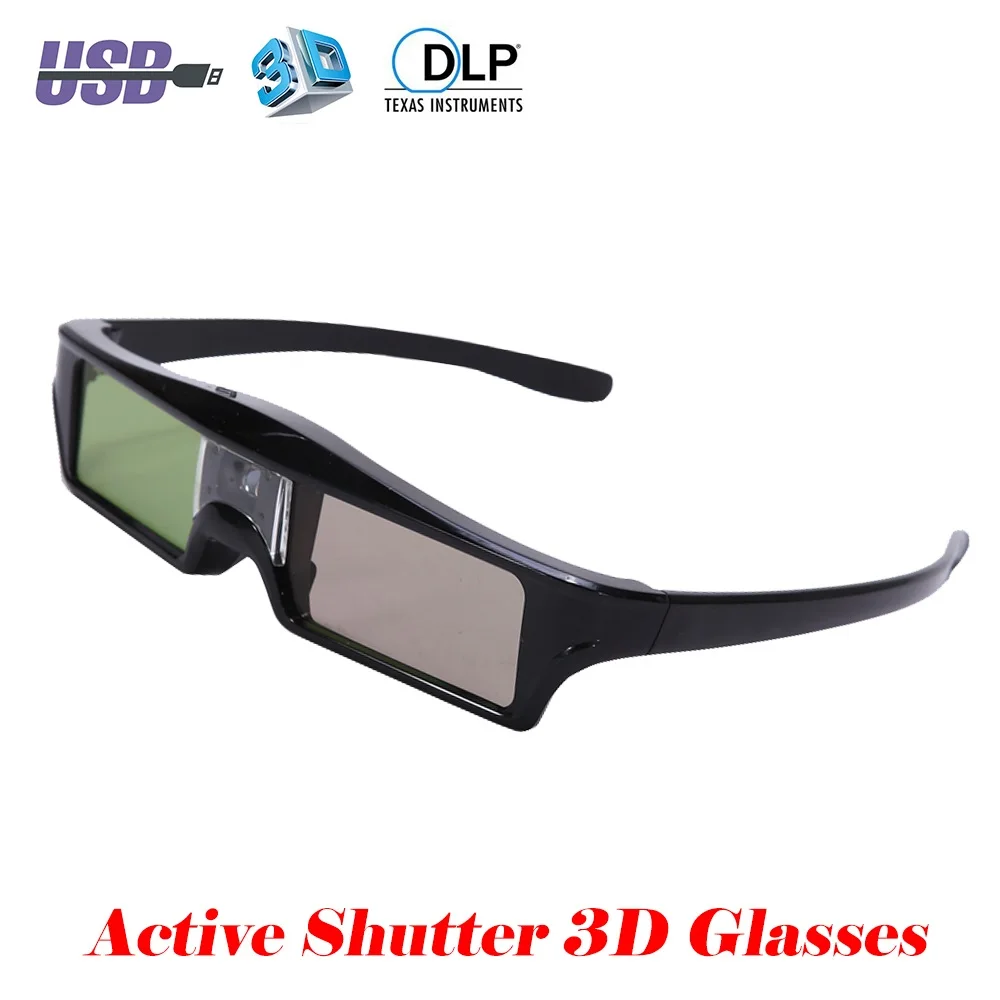 Buy 3D Active Shutter Glasses DLP Link 3D Glasses USB