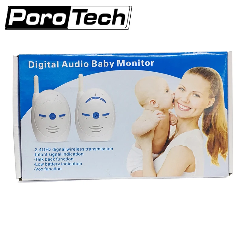 V20 Wireless Infant Baby Monitor Audio Walkie Talkie Kits Baby Phone font b Alarm b font