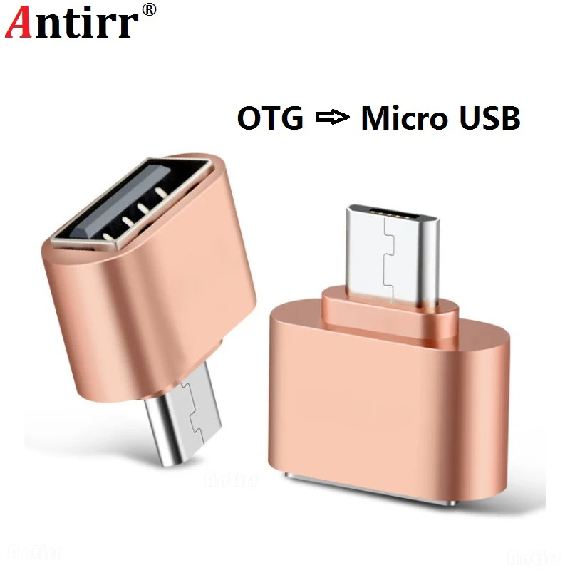Адаптер OTG Antirr Micro USB папа мама адаптер 2 0 кабель конвертер для планшетных ПК Samsung