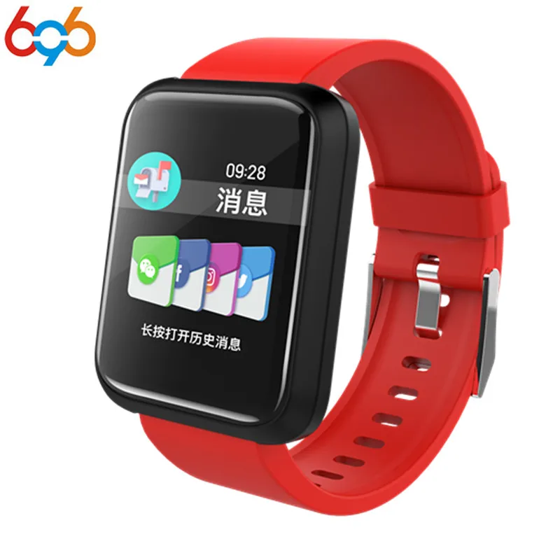 

696 Sport3 Smart Watch Fitness Tracker Blood Oxygen Pressure Heart Rate tracker Monitor Remote Music Wristband for Iphone Androi