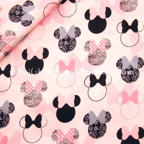 minnie mouse jersey fabric