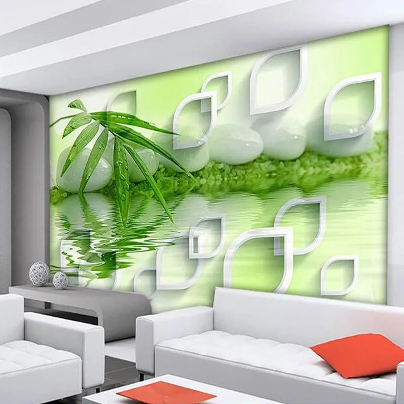 Custom-3D-Mural-Wallpaper-Modern-3D-Stereoscopic-Bamboo-Stones-Wall-Decorations-Living-Room-Bedroom-Wallpaper-Papel