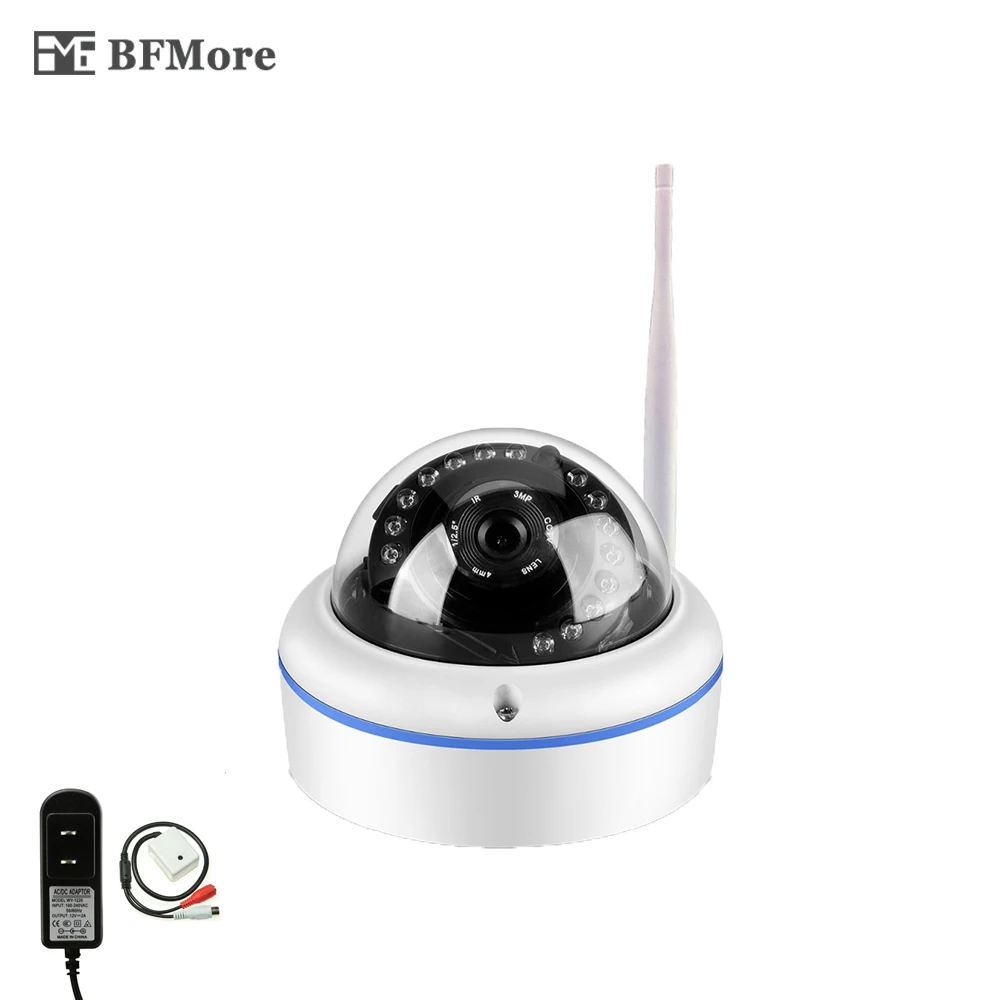 

BFMore Wireless Audio 720P 960P 1080P 2MP IP Camera Sony Vandal-proof Wifi CCTV Cam Security Video Surveilence Monitor Camhi