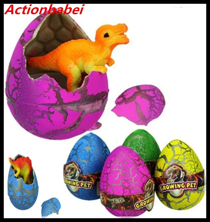 6pcs/set Large Size Magic Hatching Inflation Growing Dinosaur Add Water