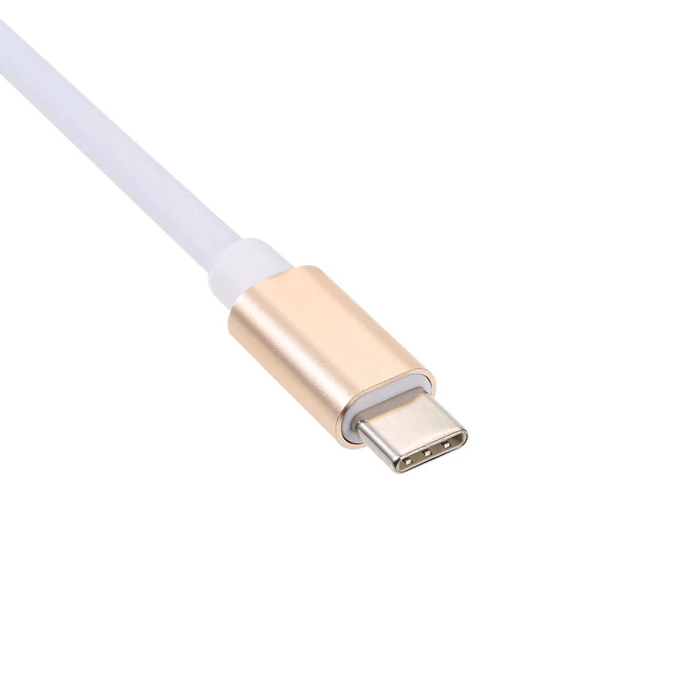 USB 3,1 Тип с разъемами типа C и USB 3,0/HD/Тип-C концентратор USB-C 3-в-1 адаптер ключ для док-станции для Macbook Pro Dell XPS 13(серебро