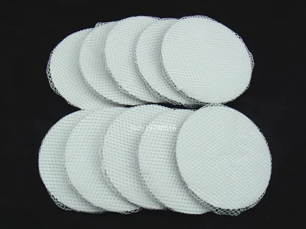 100 PCS Horse Show Pinup Dressage Crew Burlesque Plain Bun Cover Bow Hair Snood Net White Color