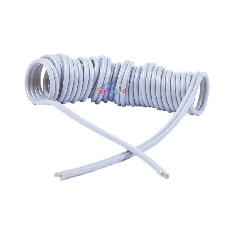 3pcs/5pcs/10pcs Dental 2 Hole Coiled Tubes Tubing Spiral Pipes