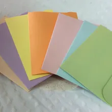 Винтажные маленькие конверты из крафт-бумаги, пустые конверты для окон, свадебные приглашения, конверты в подарок, 16*11 см, 100 шт./компл.