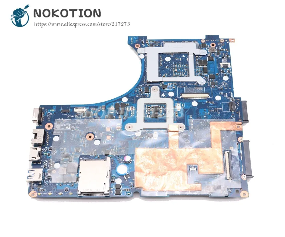 NOKOTION لينوفو ideapad Y400 اللوحة المحمول 14 بوصة QIQY5 NM-A141 الرئيسي مجلس HM76 DDR3 GT650M الفيديو بطاقة