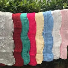 Перекрестное одеяло, быстрая, взрывное стеганое хлопковое детское одеяло с вышивкой, детское одеяло 36x46 дюймов