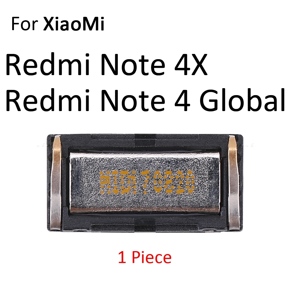 Верхний передний наушник динамик для XiaoMi Redmi Note 7 6 6A 5 5A 4 4X 4A 3 3X3 S Pro S2 Global запасные части - Цвет: For Redmi Note 4X