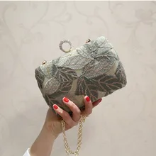 Платье Ципао в китайском стиле женские вечерние банкетные винтажные сумочки с вышивкой сумки