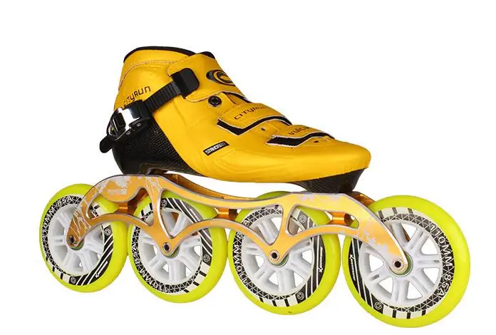 Высокое качество! xw роликовые коньки обувь профессиональные взрослый ребенок Встроенные роликовые коньки 4 скорости колеса конька мужчин/женщин patines