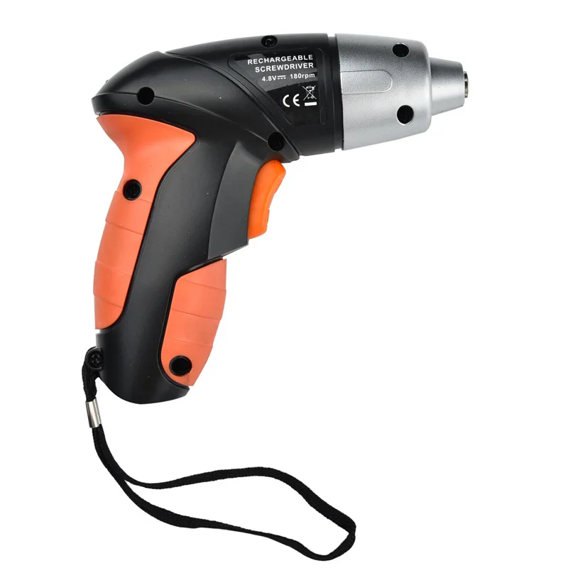 

25Pcs/set Rechargeable 4.8V Electric Screwdriver Cordless Drill Variable Speed LED Light Lightweight Power Tools