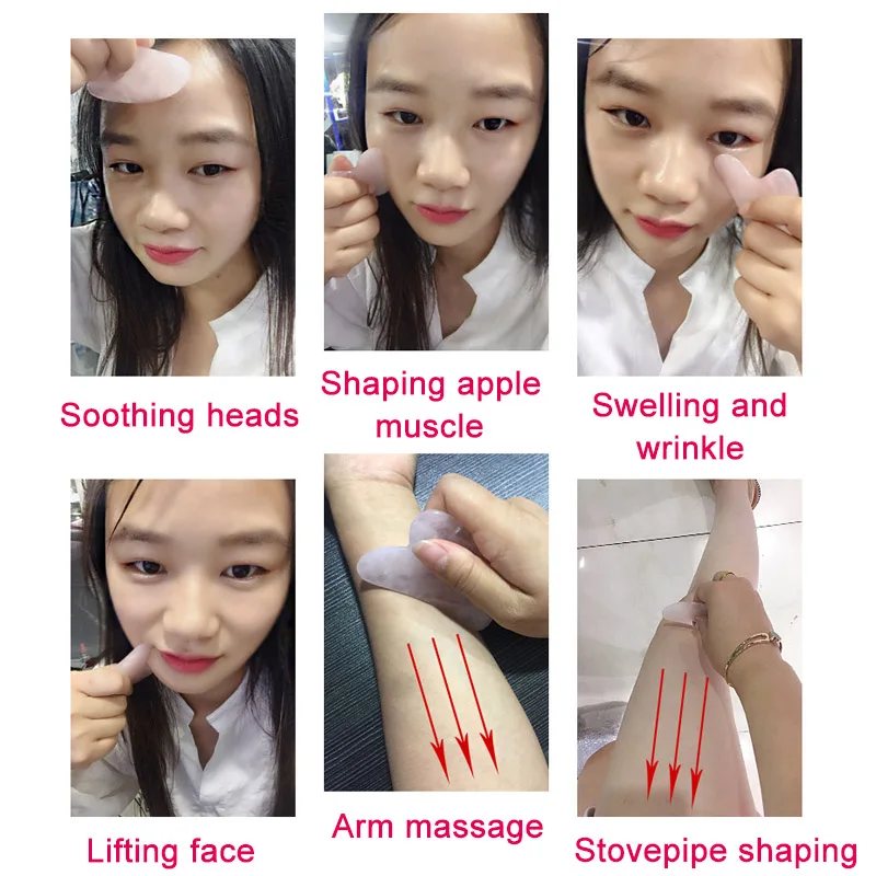 

Gua Sha Scraping Board Body Care Massage Tool Spa Acupuncture Scraper for Back Face Arm Leg All-shipping