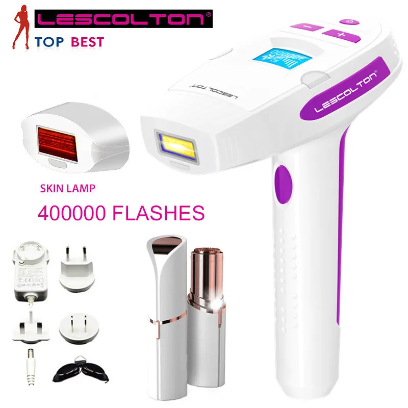

Personal Care Depiladora Laser IPL Permanent Hair Removal Face Body Beauty Machine Epilator with LCD Display 400000 Pulses