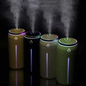 

220ML USB Air Humidifier Timing Aromatherapy Essential Oil Diffuser Home Mist Maker Fogger Mini Aroma Atomizer With Lamp Lights
