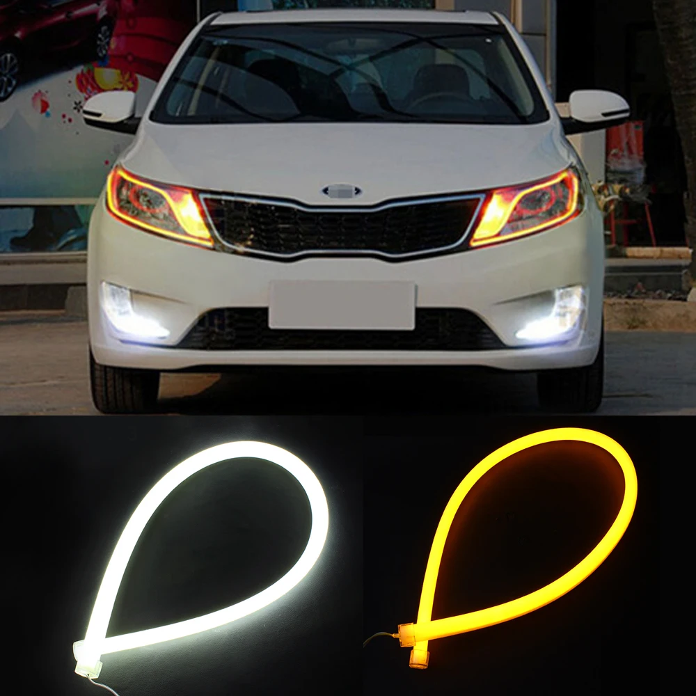 Decorative Light With Turn Signal Car Styling Headlight LED Tube Strip