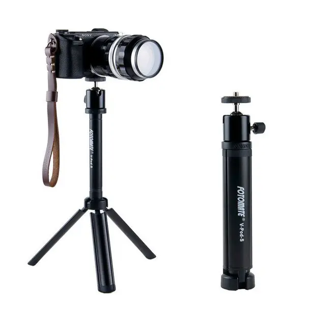FOTOMATE V Pod S Lightweight Adjustable Mini Tripod Monopod for DSLR Camera Canon Nikon Sony A7