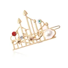 1 шт. заколки для волос для женщин жемчуг женские аксессуары для волос сказочный замок Русалка шпилька аксессуары для волос G0507