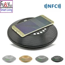 Portable wireless bluetooth speaker NFC HIFI radio music player hands free and Unlimited charge time display for smart phone