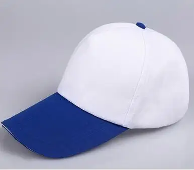 WHITE BLUE 3 шт. бесплатный индивидуальный логотип ваш собственный дизайн высококачественная Кепка Рабочая кепка рекламная Кепка полотенце из микрофибры - Цвет: WHITE BLUE