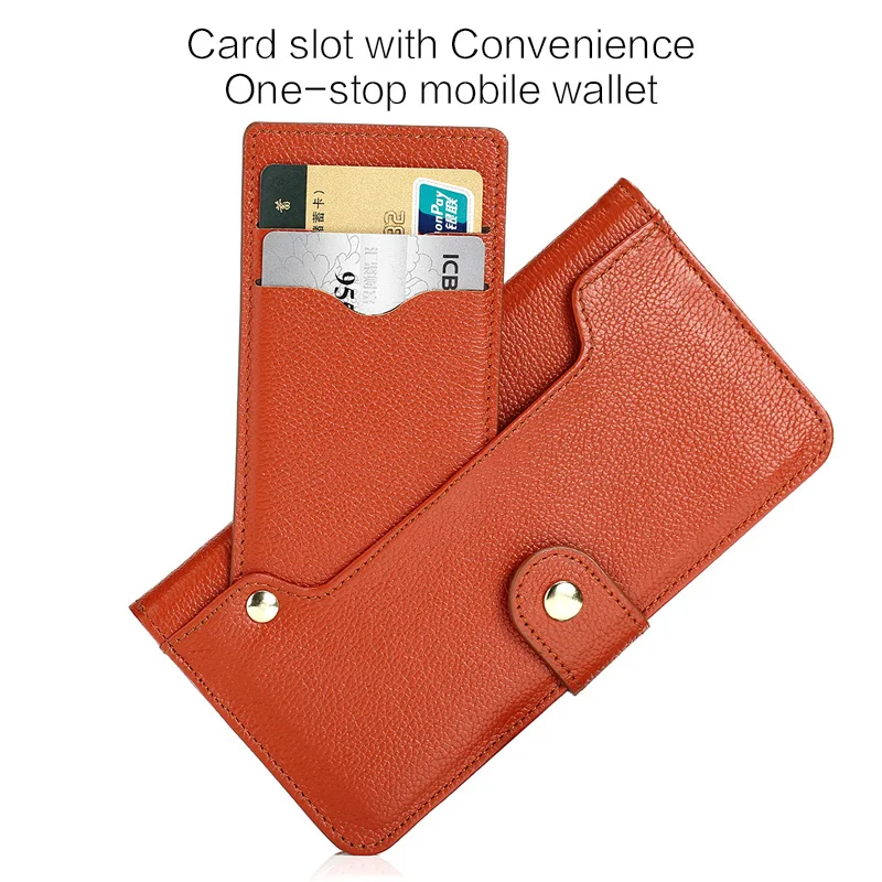 

wangcangli brand mobile phone bag small embossed pattern card slot phone case for iPhone X mobile hand-made custom For iphone