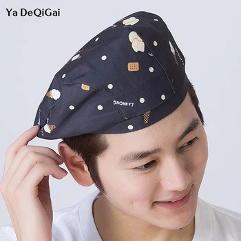 

Breathable Forward Caps Cafe Bar Waiter Beret Restaurant Kitchen Workwear Baking Caps Men Women chef hats High quality Chefs Hat