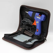 WLXY 20 Вт термоклеевой пистолет 100-240 в электрический тепловой температурный инструмент 10 шт. клеевые палочки