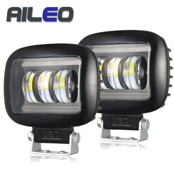 

AILEO car headlight led bar Leds Fog light for auto off road 4x4 for jeep Pickup Wagon UTB SUV motorcycles Truck