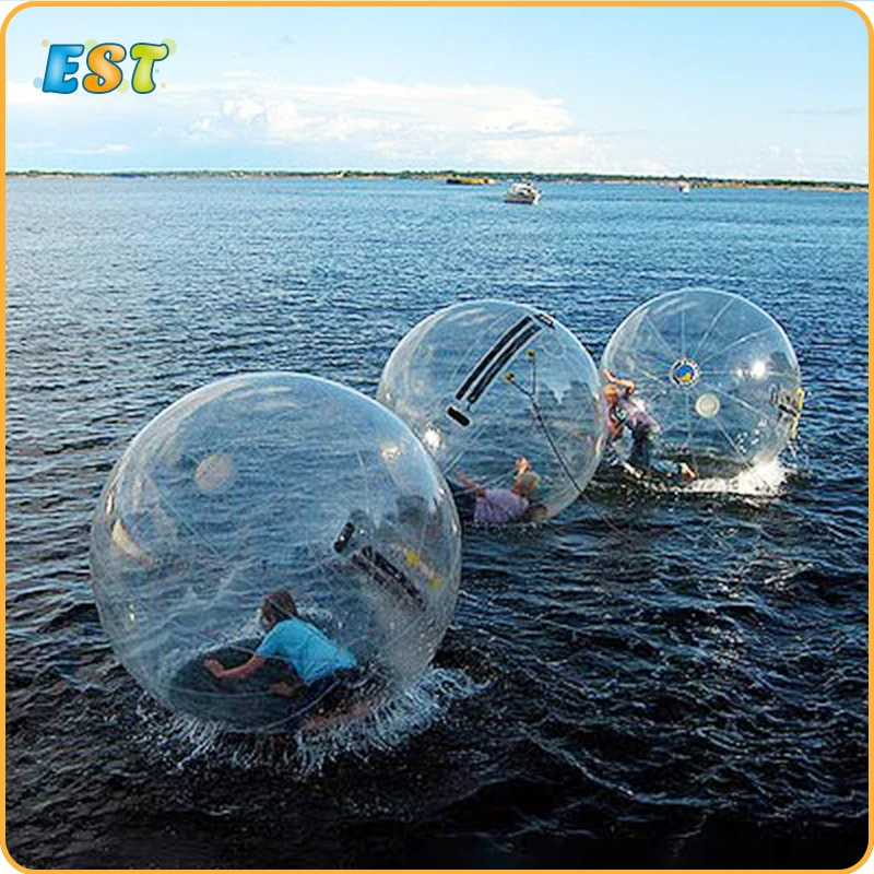 

Crazy price! 2m 0.8mm PVC Giant 100% PVC inflatable water walking ball on pool for kids and adult