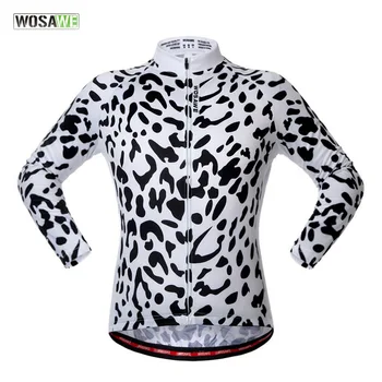 

WOSAWE Autumn Pro Team Long Sleeve Cycling Jersey Maillot Ciclismo Breathable MTB Road Bike Cycling Clothing Bicicleta Jersey