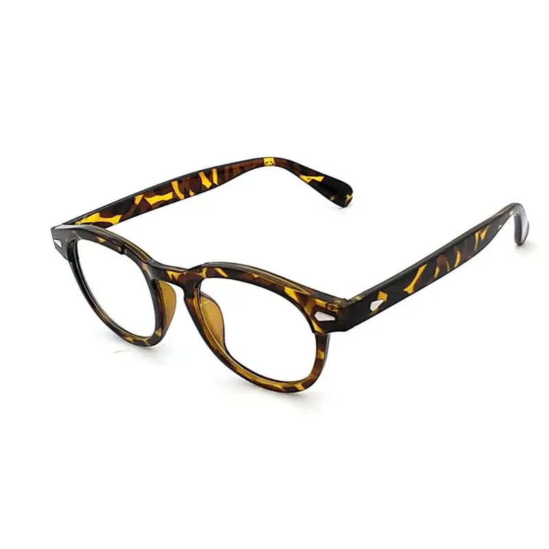 Модные ботильоны с закругленным прозрачная Оправа очков прозрачными линзами для