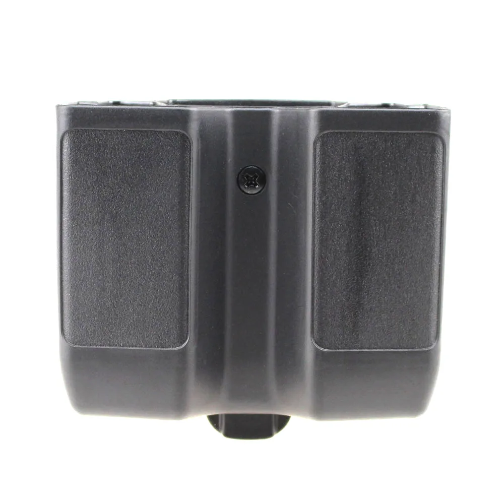 Быстрый двойной стек Mag сумка Перевозчик двойной журнал кобура для 9 мм до. 45 cal M92 P226 Glock USP журнал - Цвет: Black