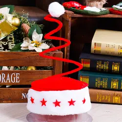 Рождественские украшения детская взрослых Рождественская шапка Весна Кепки для взрослых многоразовые рождественские украшения для дома