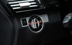 Для Benz ML W166/GL X166 2012 2013 2014 2015 консоли головной свет переключатель крышка обрезать 2 шт. левый руль автомобилей