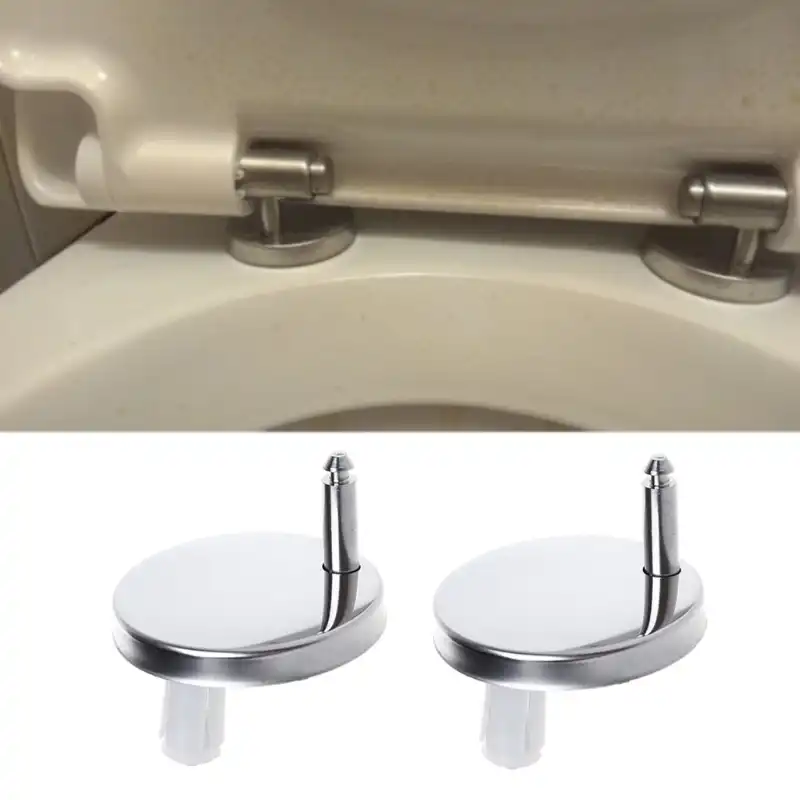 2pcs Top Fix Wc Toilet Seat Hinges Ings Quick Release Cover 2pcs Top Fix Wc Toilet Seat Hinges Ings Quick Release Cover