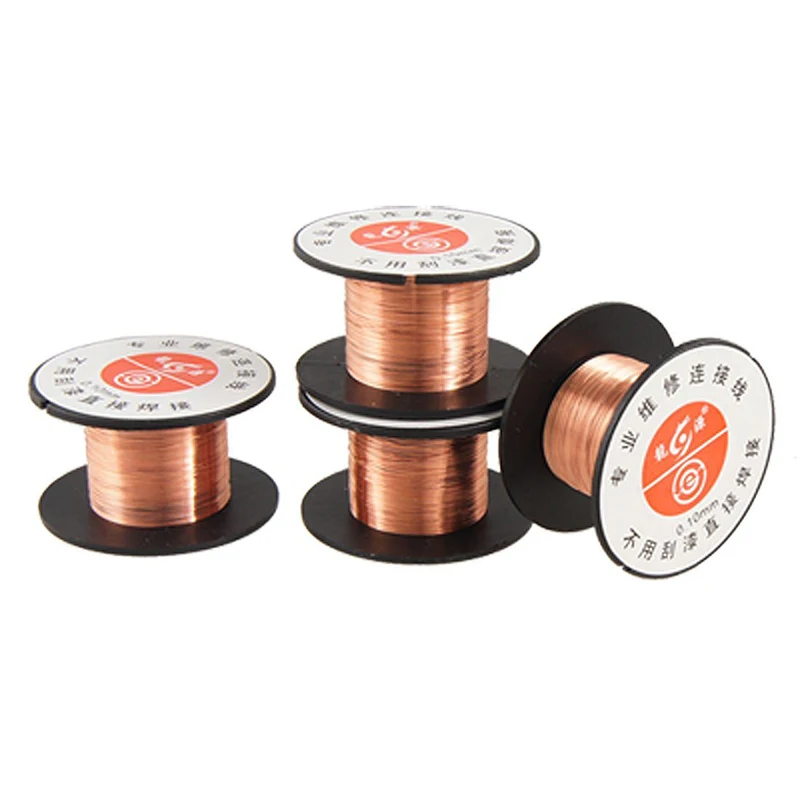 

Lacquered wire for motherboard repair, 0.1 mm, 4 pieces