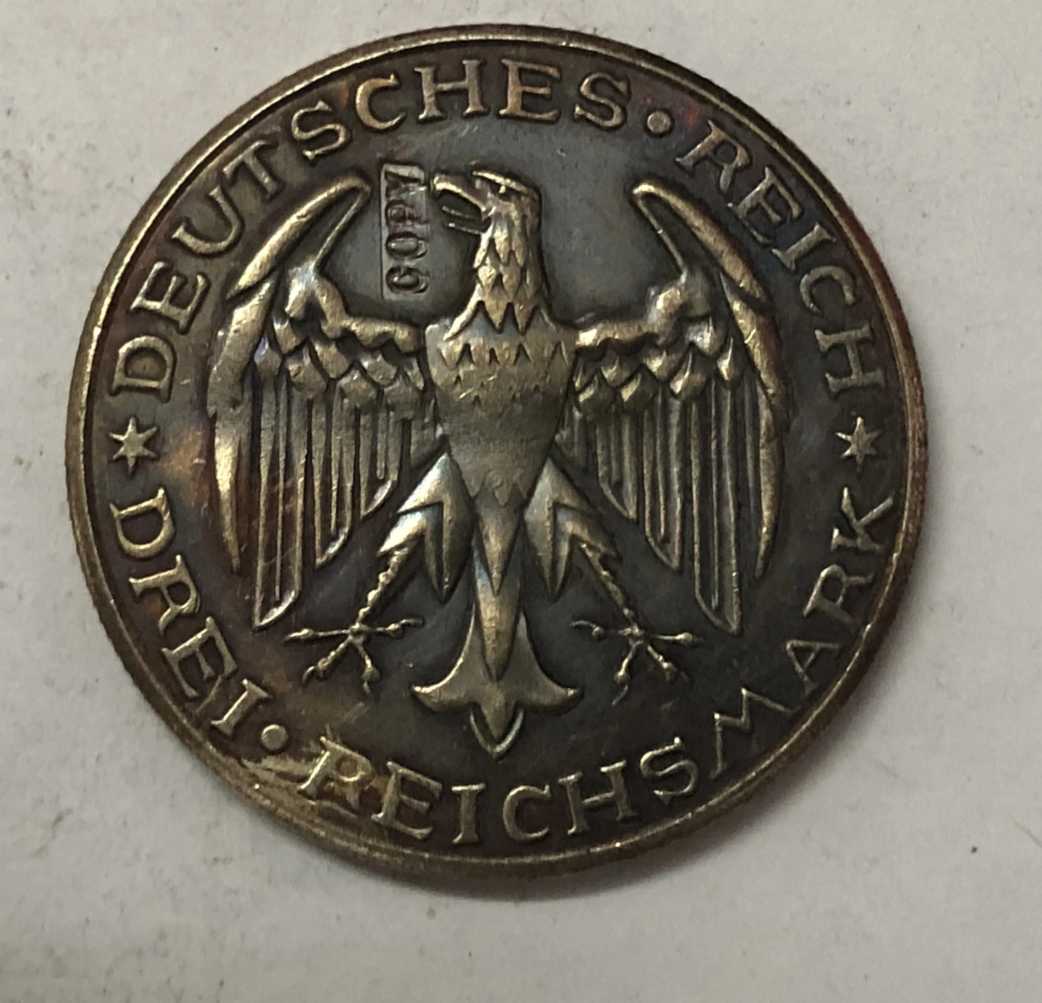 

1930 Germany 3 Reichsmark Graf Zeppelin