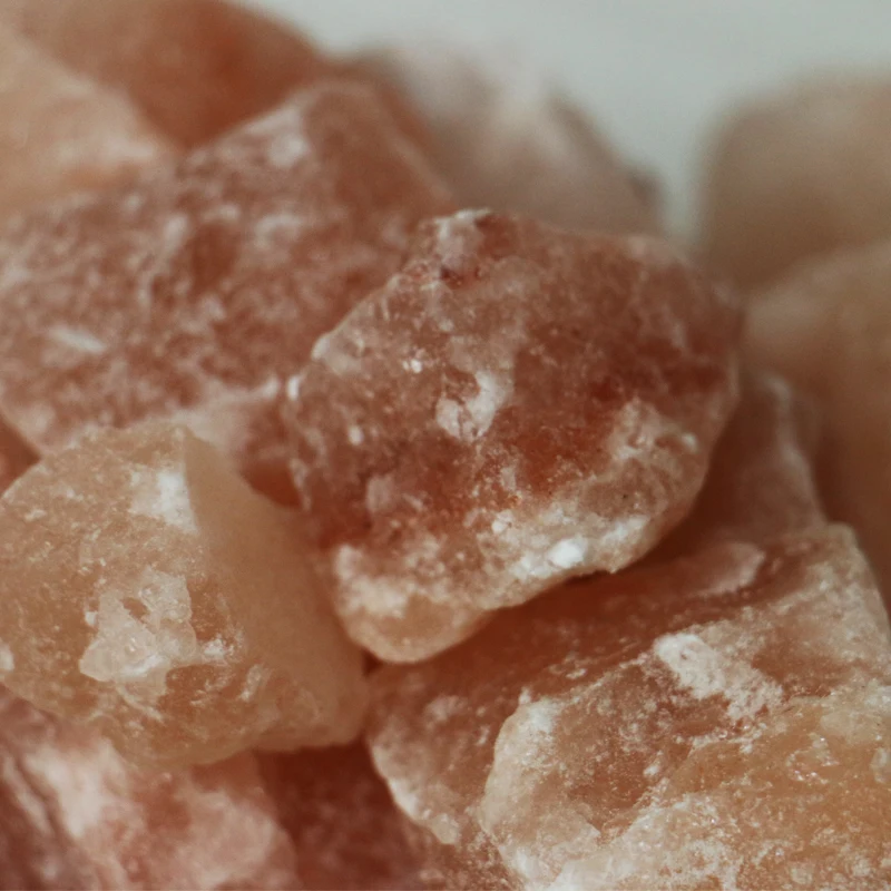 Натуральные кристаллы гималайской соли партия 2000 карат куски хорошего размера +