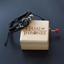 Wooden Game Of Thrones Music Box And Harry Music Box Potter Theme Hand Crank Souvenir Gift Boxs Birthday Gifts