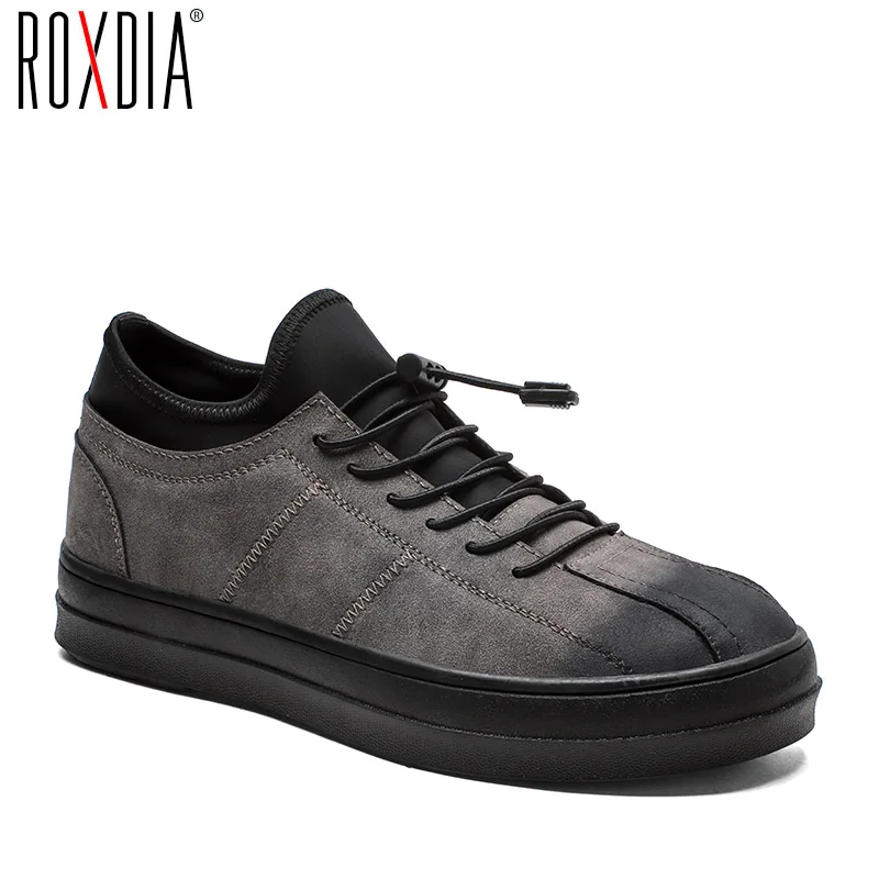 ROXDIA men casual shoes new fashion mens PU leather flats water proof lace up brand shoes for men spring autumn RXM071 ROXDIA men casual shoes new fashion mens PU leather flats water proof lace up brand shoes for men spring autumn RXM071