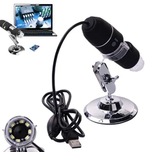 De alta Velocidad LED 2MP 8 Mega Píxeles de la Cámara Del Endoscopio Del Microscopio Digital 1000X USB Microscopio Lupa L3EF