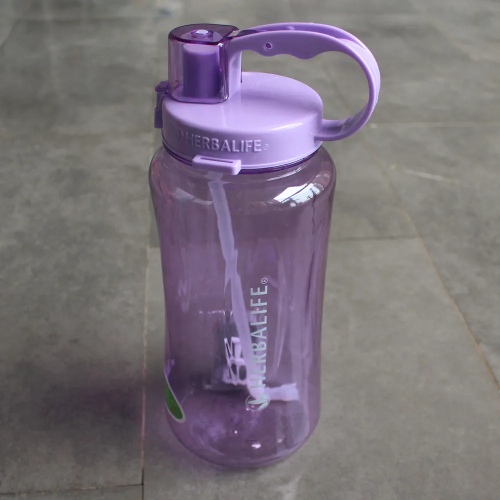 Новая пластиковая бутылка для воды Herbalife ярких цветов 2000 мл фиолетовая розовая