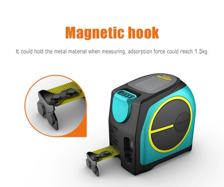 2-in-1 Digital Laser Measure with LCD Display 53 10