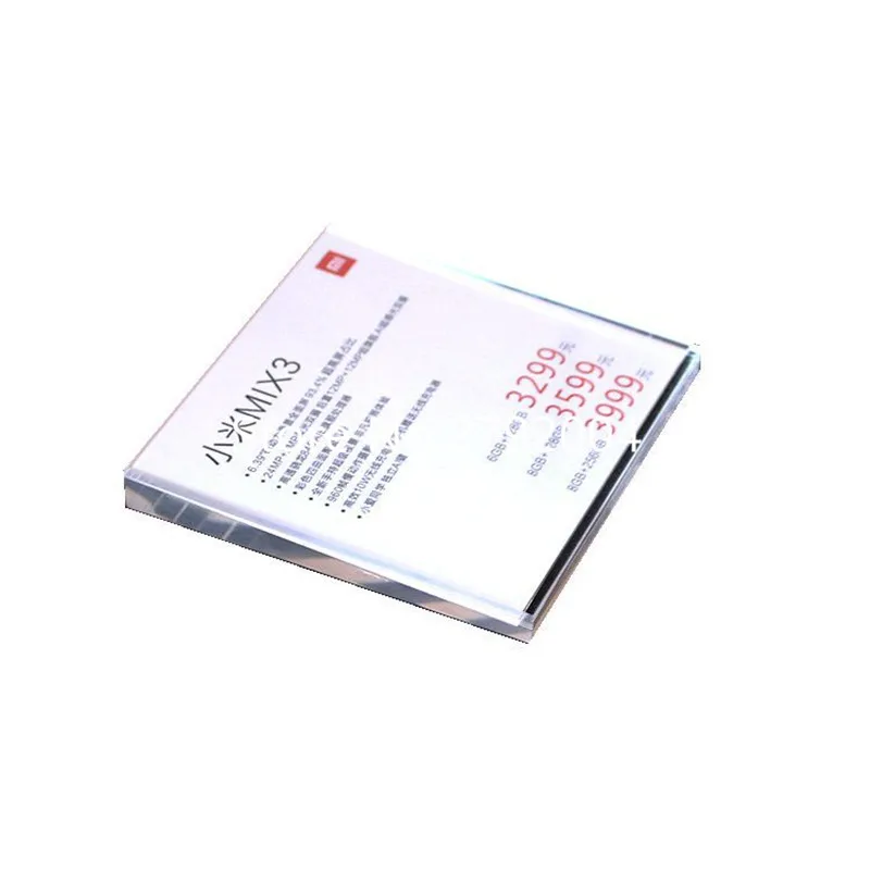 Bloco de Acrílico Montagem na Parede de Exibição Etiqueta de Papel Lote m Cristal Transparente Quadro Magnético Preço Info 10 Pçs - 10*10 7 de Acrílico Transparente Quadro Magnético Montagem Na