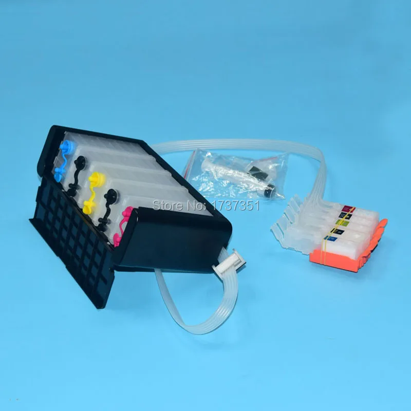 5 اللون PGI-470 CLI-471 دعم نظام الحبر لكانون pixma MG6840 MG5740 حبر الطابعة pgi 470 cli 471