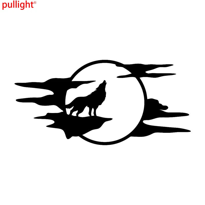 Attractive Wolf Howling Moon Silhouette Car Truck Window White Vinyl Decal Sticker Cool Graphics Attractive Wolf Howling Moon Silhouette Car Truck Window White Vinyl Decal Sticker Cool Graphics