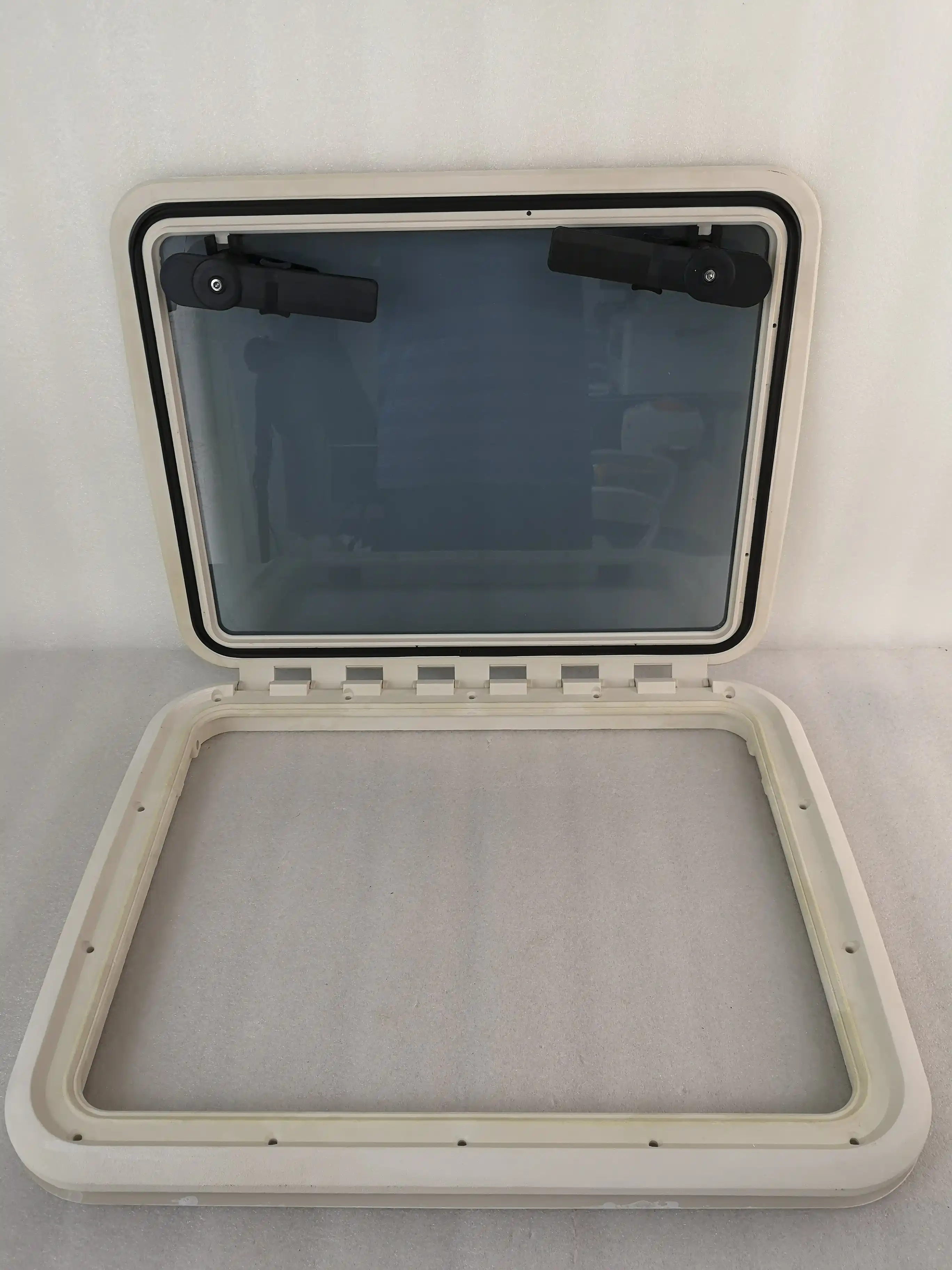 500*500mm Square Marine Grade Nylon Boat Deck Hatch Window With