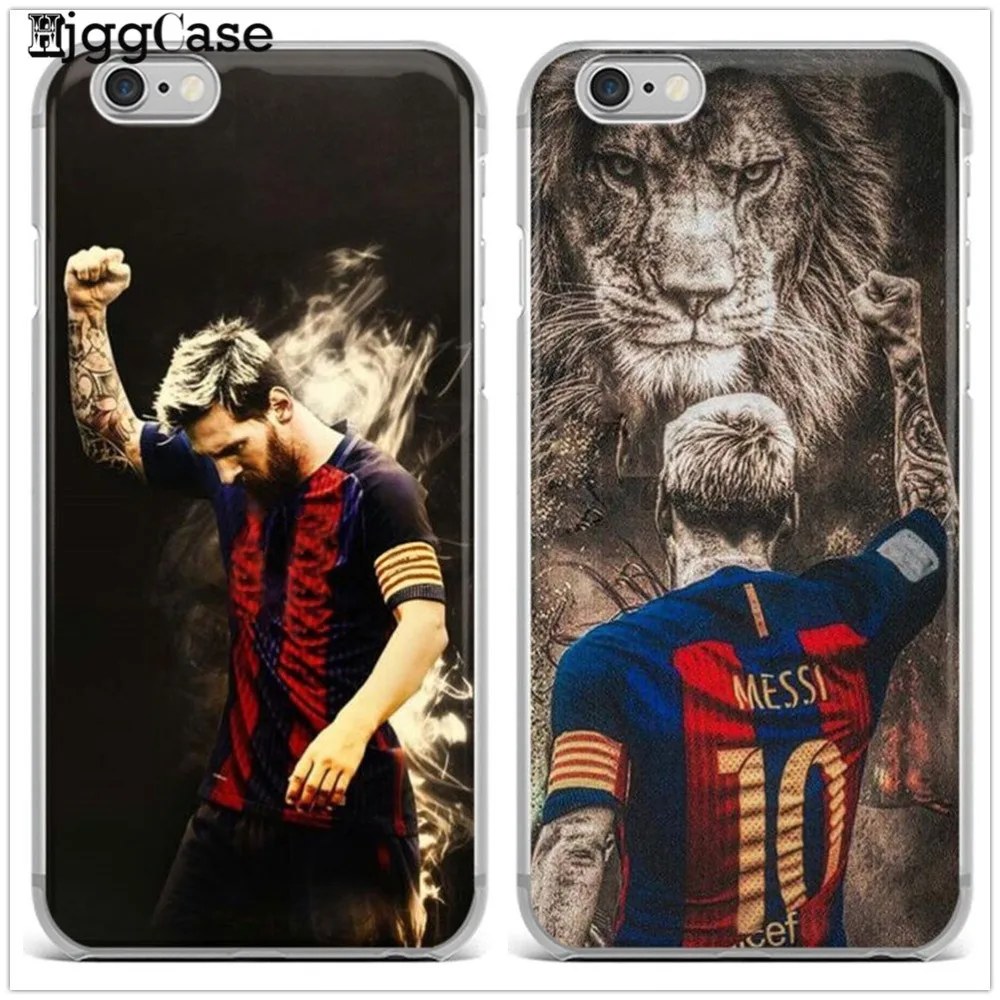 

Football Star Winner Messi Ronaldo TPU Soft Silicon Phone Cases For iphone X 7 7Plus 6 6S 8 Plus 5 5S SE For Coque iPhone 7 Cove